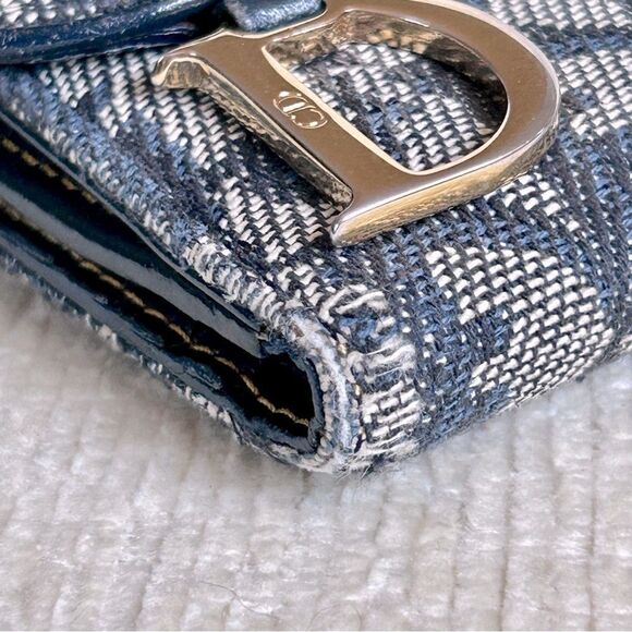 Dior Compact Trotter Saddle Wallet - Picture 6 of 8